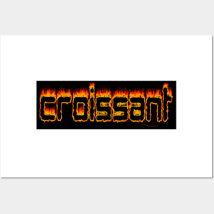 Croissant Bumper Sticker Posters and Art